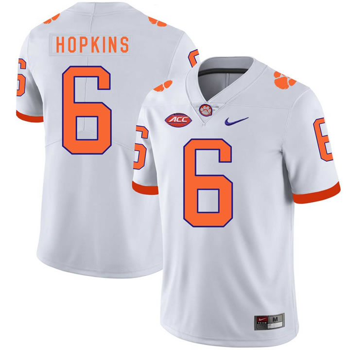 Clemson Tigers 6 DeAndre Hopkins White Nike College Football Jersey Dzhi,We sell and wholesale Clemson Tigers 6 DeAndre Hopkins White Nike College Football Jersey Dzhi on line form chian!